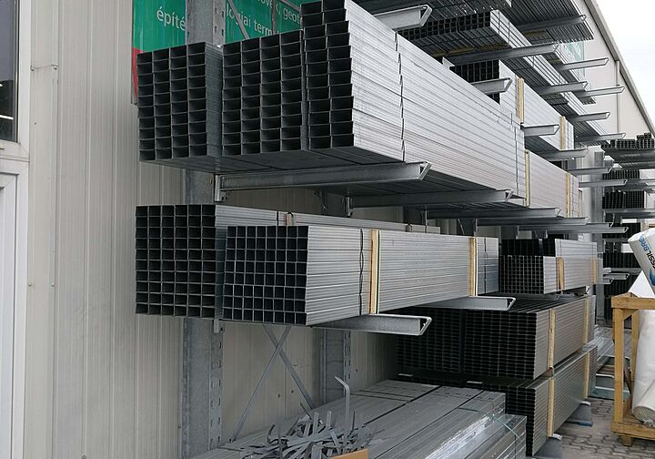 cantilever racking galvanized