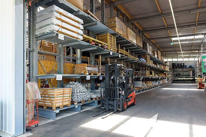 cantilever racking warehouse, rack-clad building