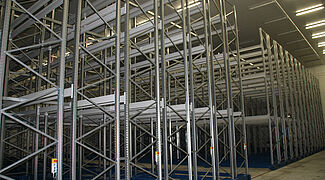 mobile racking pallet rack