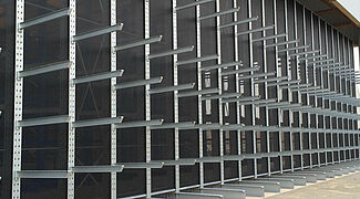 Scaffale cantilever - accessori