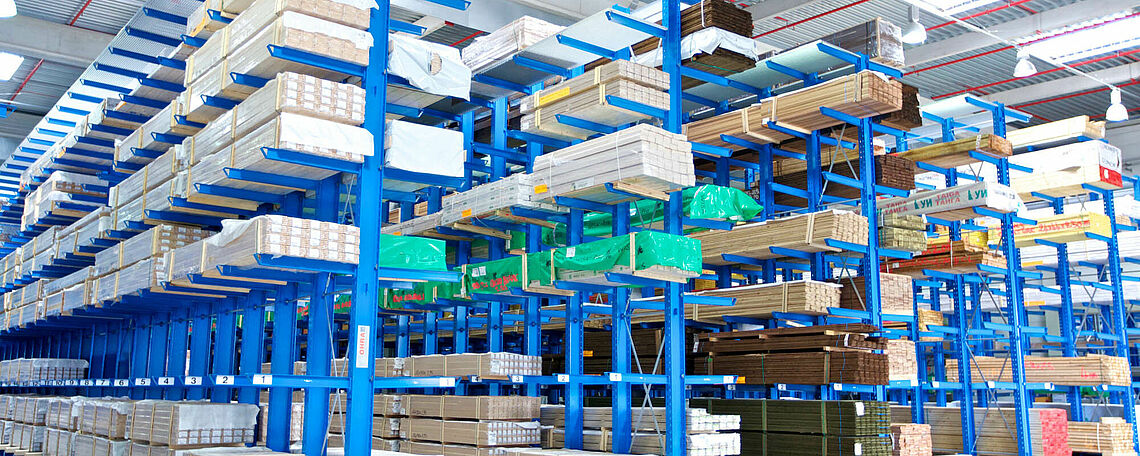 Scaffale cantilever Scaffale cantilever