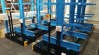 mobile cantilever racking